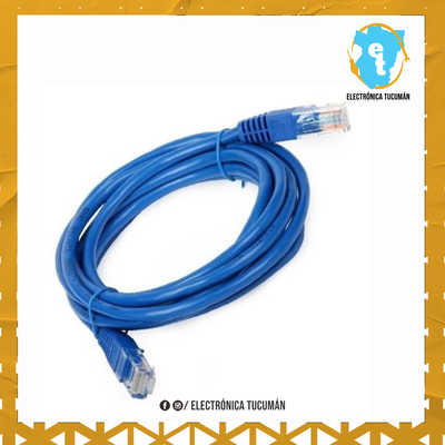 CABLE DE RED 3 METROS CAT 5