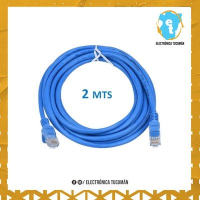 CABLE DE RED 2 METROS CAT 5