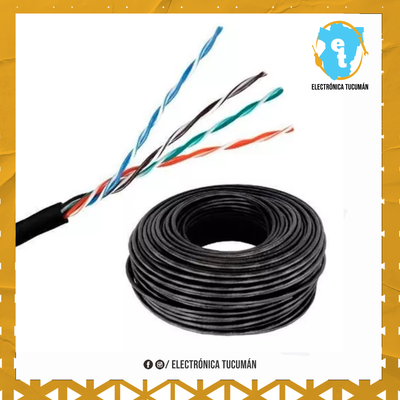 Cable utp 100m Exterior Cat 5e