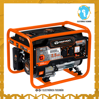 Grupo Electrogeno 2.5 Kva Nafta 220/12v. A/m