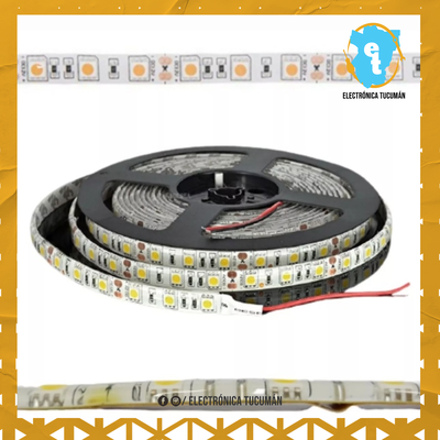 TIRA LED BLANCA 5050 EXTERIOR