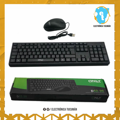 COMBO MOUSE + TECLADO only
