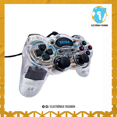 JOYSTICK ANALÓGICO PS2 PLAY STATION 2 transparente
