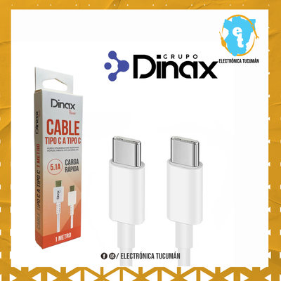 cable tipo c a tipo c dinax 5,1 am