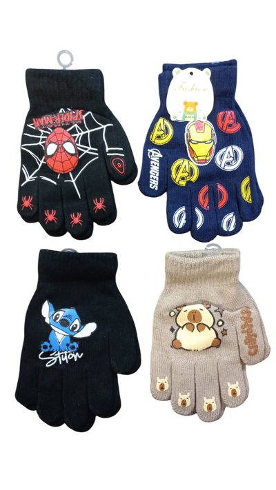 Guantes infantiles por 12u SURTIDOS