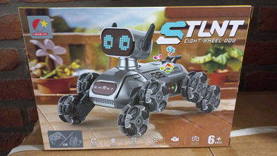 Perro Robot Acrobático Con Control Remoto