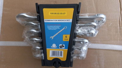 juego de llave combinada 6 al 17 X6 piezas