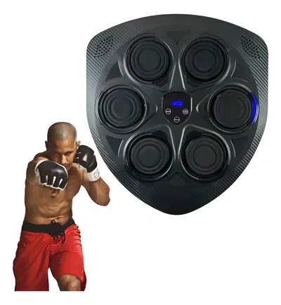 Máquina De Boxeo Inteligente Rgb Ritmico Bluetooth 9 Modos