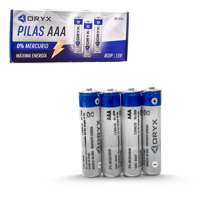 Pilas Triple A Pack X 4 Unidades