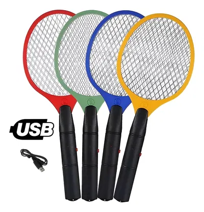 Raqueta Mata Moscas - Mosquitos  Recargable