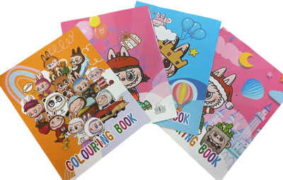 librito para colorear colorear de labubu