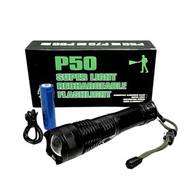 Linterna Tactica P50 Recargable