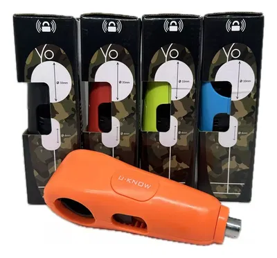 Candado De Puño Para Moto Con Alarma