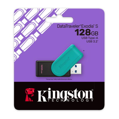 Pendrive Kingston 128 GB 3.2 DataTraveler Exodia