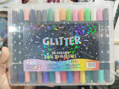 Marcadores con brillo doble punta x 36u