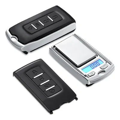 Balanza Gramera de Precisión 0.01g a 200g Tipo Llave de Auto Portátil