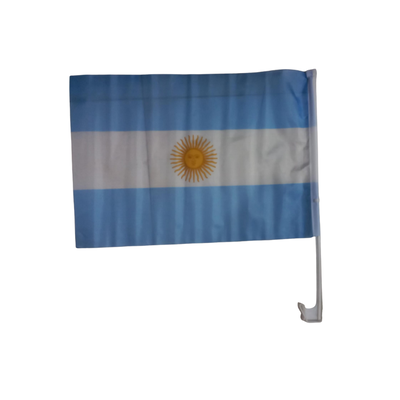 BANDERA ARGENTINA PARA AUTO 30X45CM