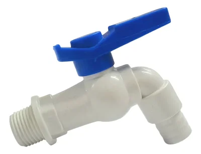 CANILLA DE PVC Blanca De media pulgada (10% Dcto. x 6u)