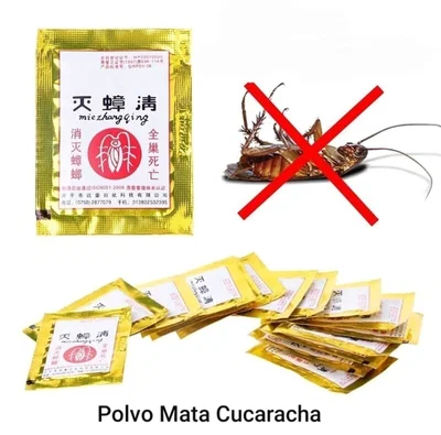 polvo mata cucarachas ( 10% Dcto. x12u. )