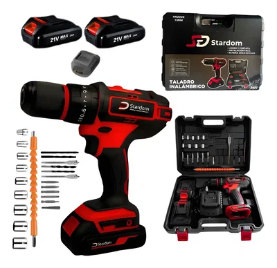 Taladro Percutor Atornillador Inalambrico Stardom