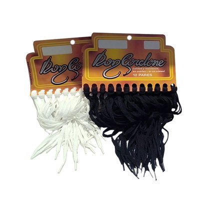 Cordones 60cm. x 12pares