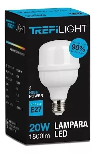 foco galponero trefi 20w frio