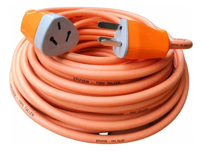 Alargue prolongador Naranja 2x1.5 X 3 Mts 