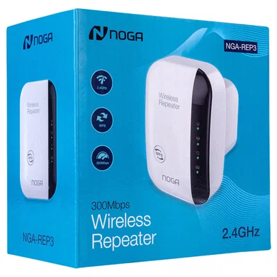 extensor Repetidor de señal Wifi Noga 300mbps