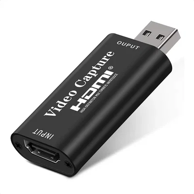 CAPTURADORA DE VÍDEO 1080P HDMI A USB 2,0