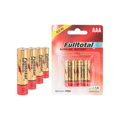 Pilas triple A Fulltotal Alcalinas x4u