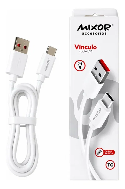 Cable Usb Tipo C mixor vinculo (10% OFF comprando 12 o más unidades)