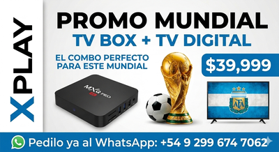 PROMO MUNDIAL!!!! TV BOX + TV DIGITAL
