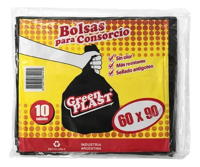 Bolsas de Residuo 60x90 Negra 5 x10u