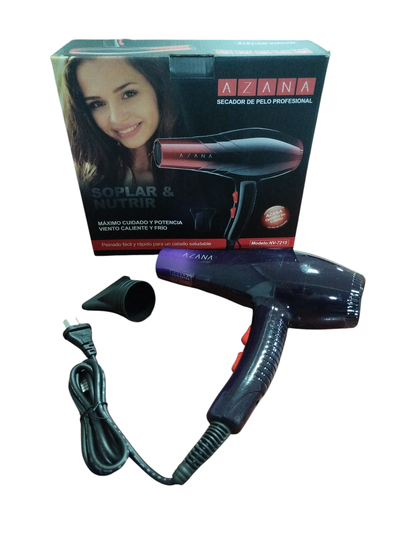 SECADOR DE PELO AZANA 2000W