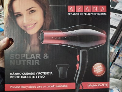 SECADOR DE PELO AZANA 2000W