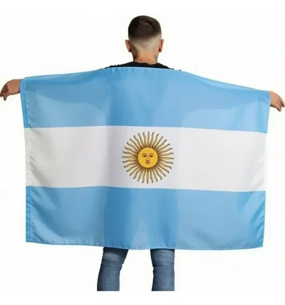 Bandera Argentina Para Brazos 150x90 Cm