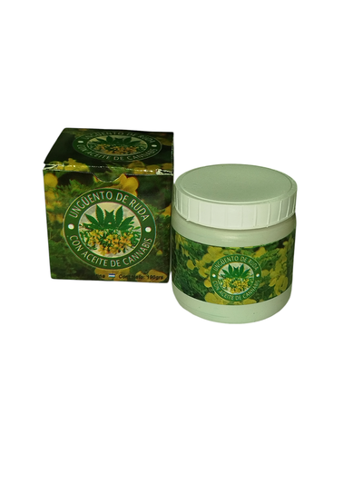 Crema Cannabis y ruda x 190gr ( 10% Dcto. x 6u )
