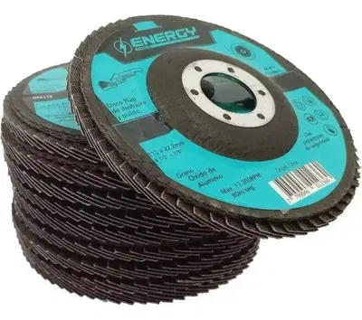 DISCO FLAP P/ACERO Y MADERA 115X22.2MM G40 ENERGY 