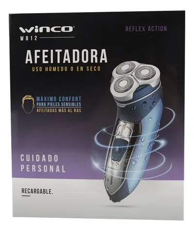 Afeitadora Recargable Inalambrica Winco