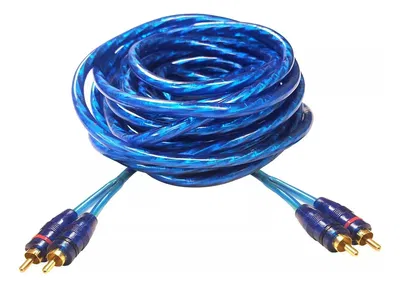 CABLE RCA 5 METROS DOBLE MACHO