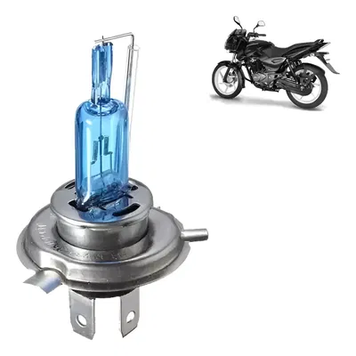Lampara De auto - Moto H4 Blanco Halógena Alta/baja Auto 12v