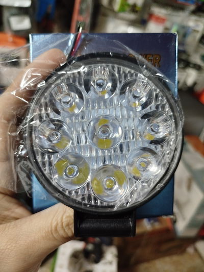 FARO AUXILIAR REDONDO LED 9 27W