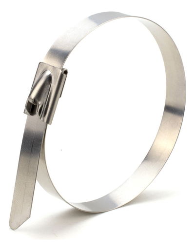 Precintos Metalicos De Acero Inoxidable 300mm X 4.6mm X10