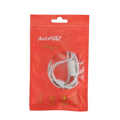 AURICULAR MANOS LIBRE MIXOR ALEGRIA BLANCO Y NEGRO Xu