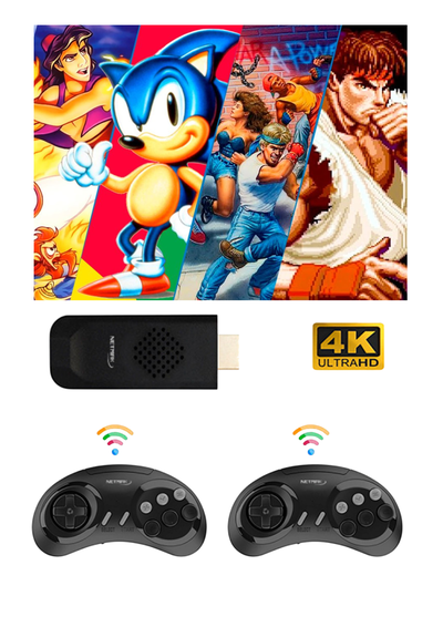 MINI CONSOLA SEGA 4K 16 BIT 5000 JUEGOS