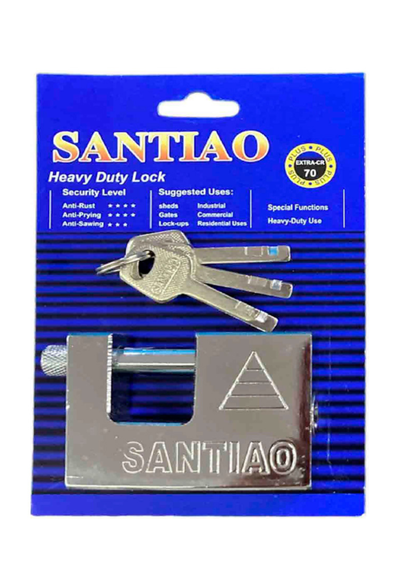 CANDADO METAL PERNO 70MM