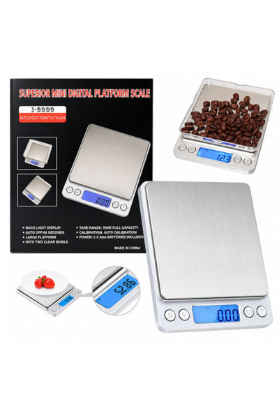 BALANZA DIGITAL PRECISION GRAMERA GRANDE 500 GR