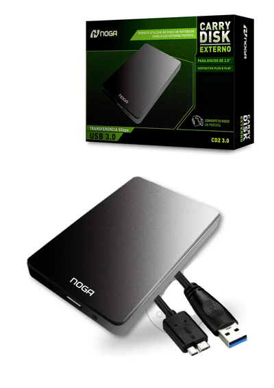GAVETA CARRY DISCK 2.5 A USB 3.0 noga