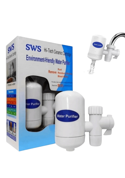 Purificador De Agua Sws Cerámico Y Carbón Para Grifo