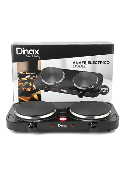 Anafe Electrico Doble Dinax 2200W 